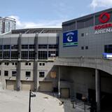 Photograph of Rogers Arena.