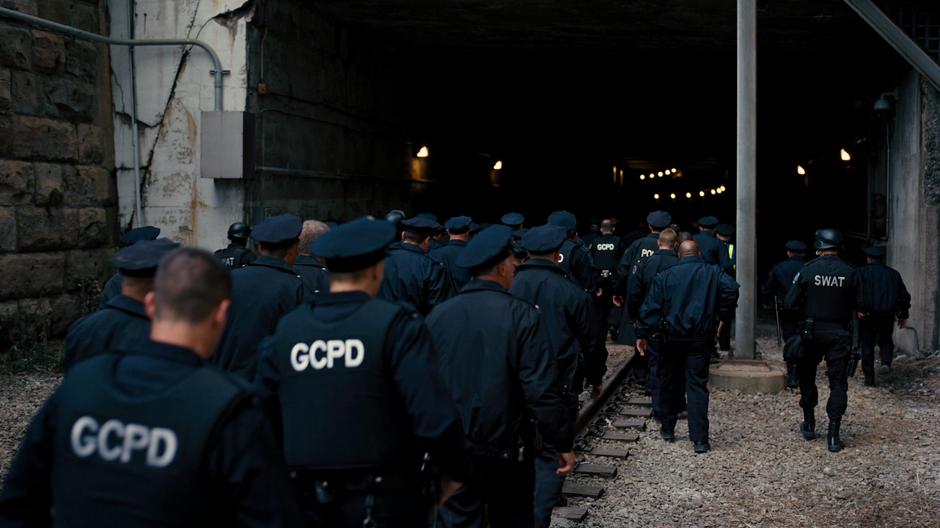 GPD enter the subway tunnels in force.