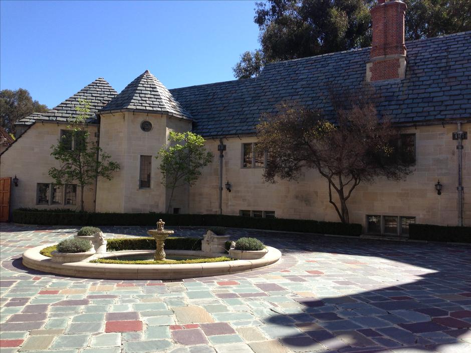 Greystone courtyard