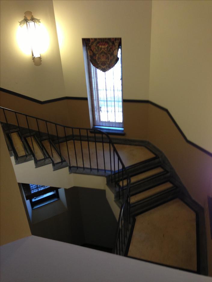 Greystone staircase