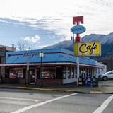 Photograph of Twede's Cafe.