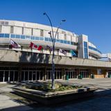 Photograph of Pacific Coliseum.