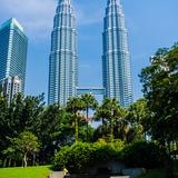 Photograph of Petronas Twin Towers.