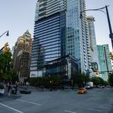 Photograph of Canada Place & Burrard Street.