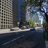 Photograph of West Georgia Street (between Thurlow & Burrard).