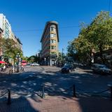 Photograph of Water Street & Alexander Street.