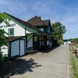 Photograph of Fort Langley CN Station.