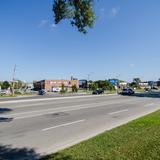 Photograph of Lake Shore Boulevard East & Booth Avenue.