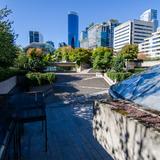 Photograph of Robson Square.