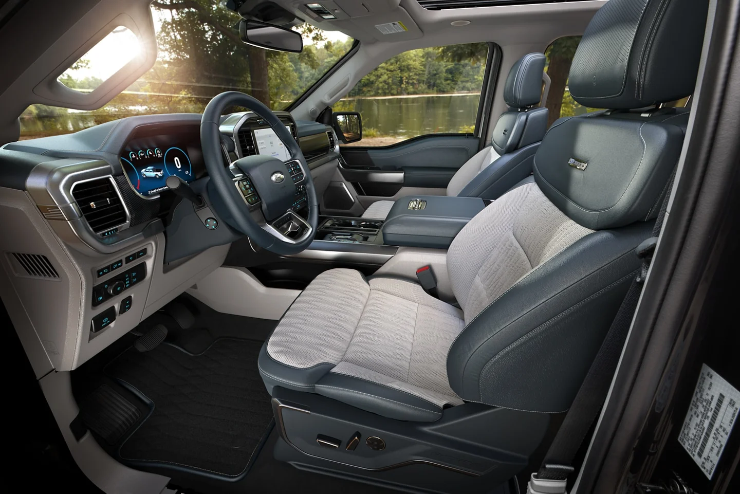 2022 Ford F-150 for sale in Madison, WI Driver side interior view of F-150