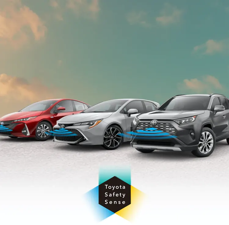 Toyota Safety Sense Lineup of Toyota vehicles