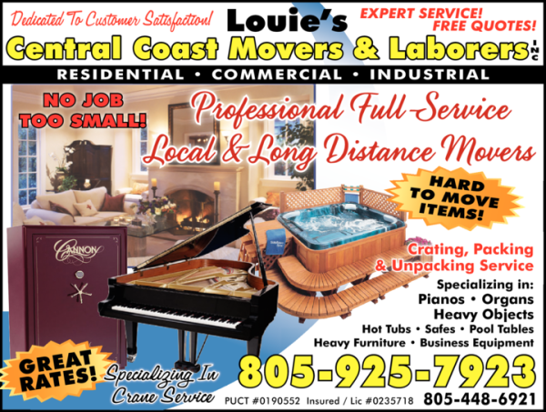 Louie's Central Coast Movers and Laborers