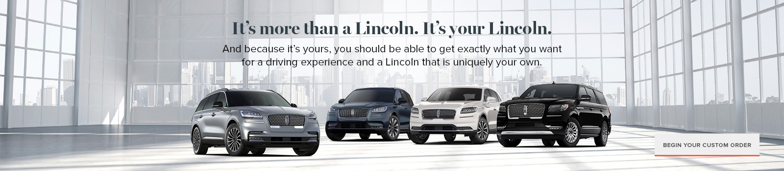 It's More than a Lincoln, It's Your Lincoln