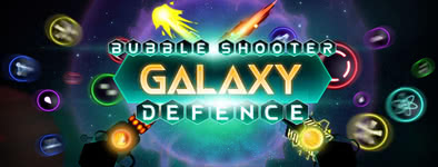 Play free game Bubble shooter : galaxy defense