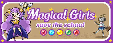 Play free game Magical girl : Save the school