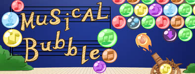 Play free game Musical Bubble