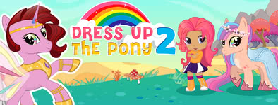 Play free game Pony Dress Up 2