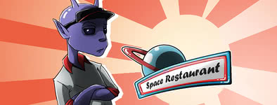 Play free game Space Restaurant