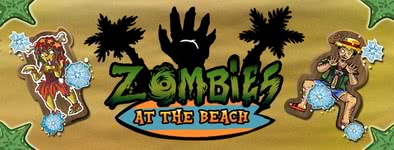 Play free game Zombies at the beach