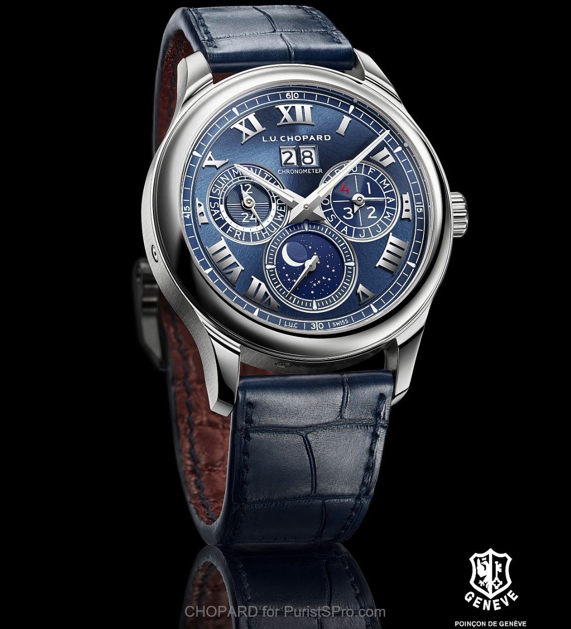 Chopard Pre-owned L.U.C. Limited Edition Perpetual Chronograph