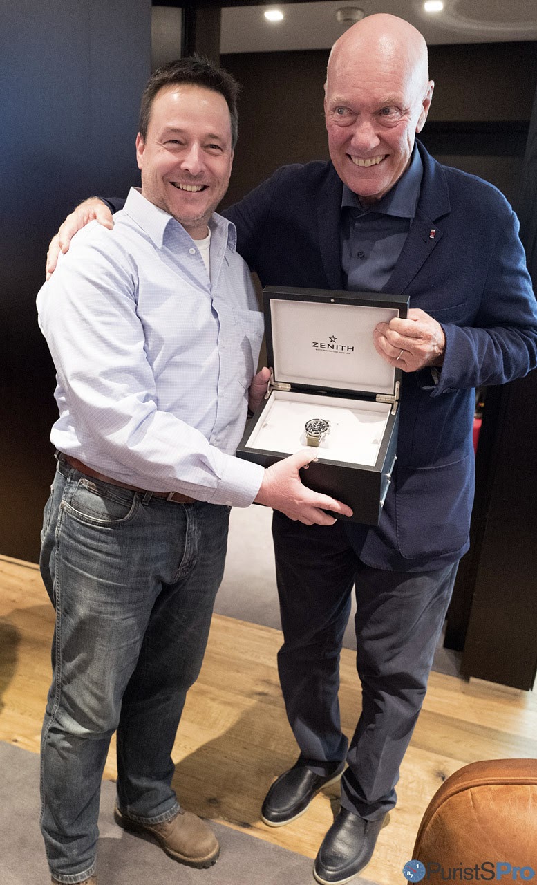 Horological Meandering - Zenith's CEO Jean-Claude Biver thanks the