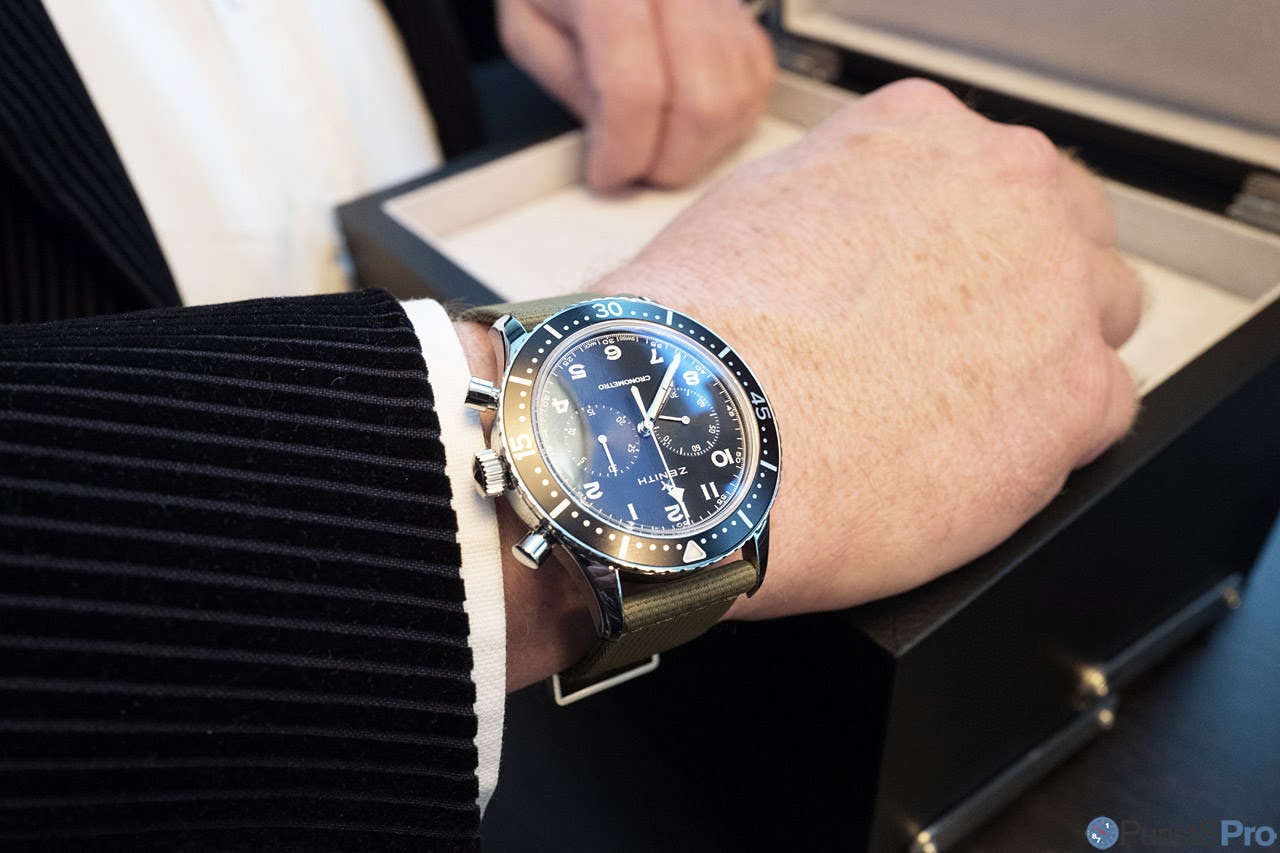 Horological Meandering - Zenith's CEO Jean-Claude Biver thanks the  PuristSPro community for the outstanding reception of the 15th Anniversary  Watch by Zenith!