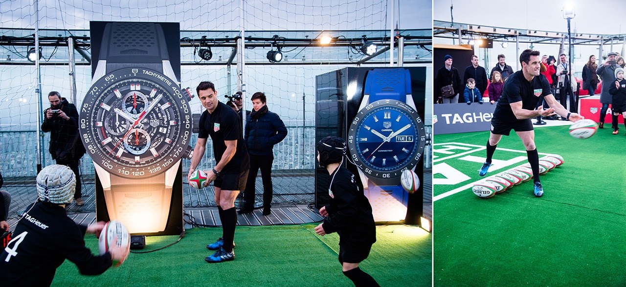 Kick off with Dan Carter! The famous rugby player joins the TAG