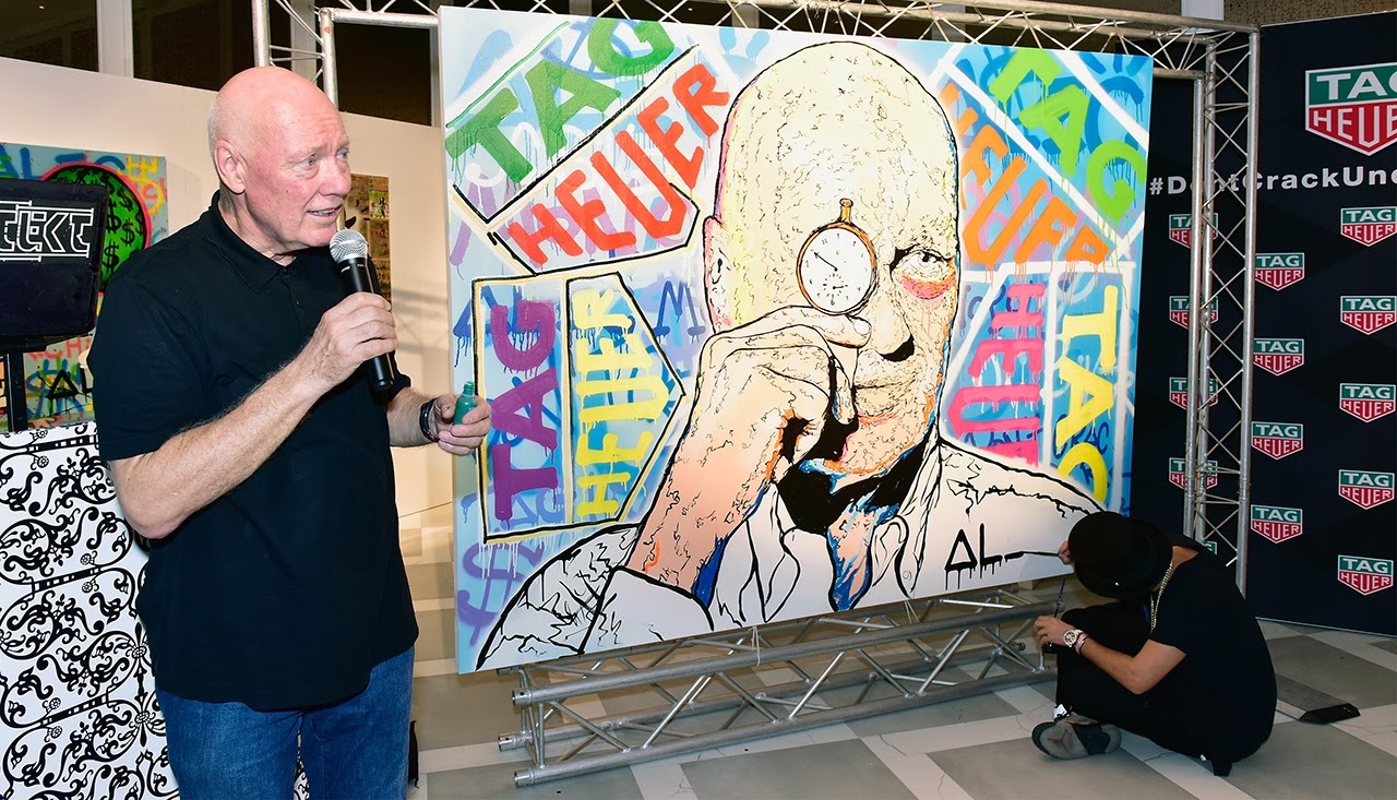 Invitation: TAG HEUER Unveils URBANArts with Alec Monopoly, TAG Heuer's Art  Provocateur 