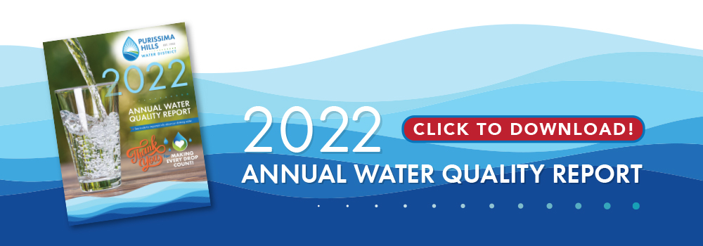 Banner image for PHWD 2022 Annual Water Quality Report