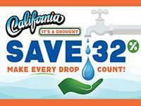 Save 32% Make Every Drop Count Artwork