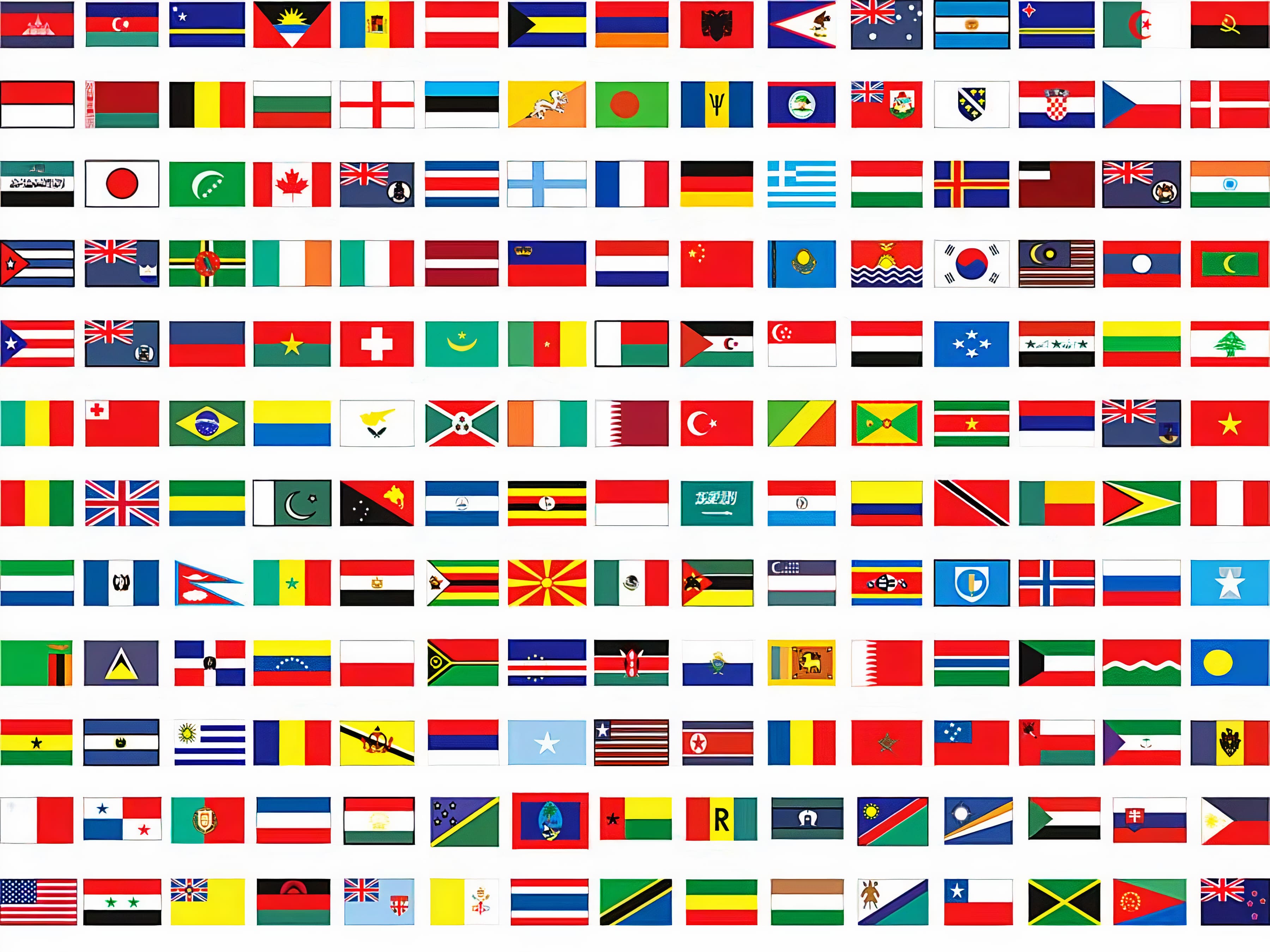 Страны и их флаги