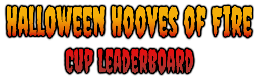 Halloween Hooves of Fire - Cup Tally
