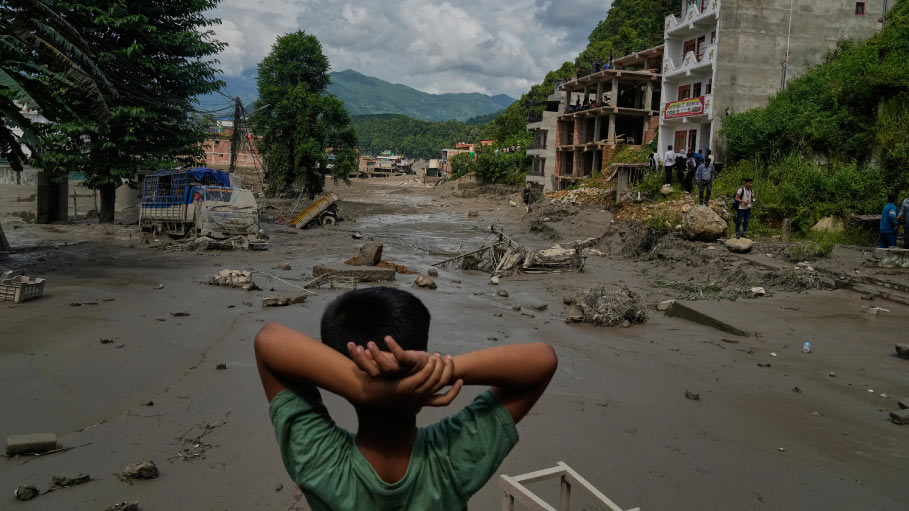 Nepal and China Floods Leave Death, Destruction and Thousands in Need of Emergency Aid