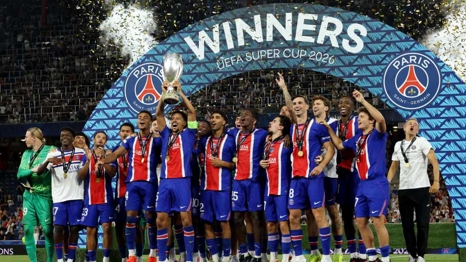 PSG Beat Aston Villa to Win Back-to-Back UEFA Super Cups
