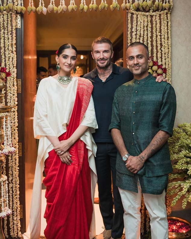 David Beckham visits India