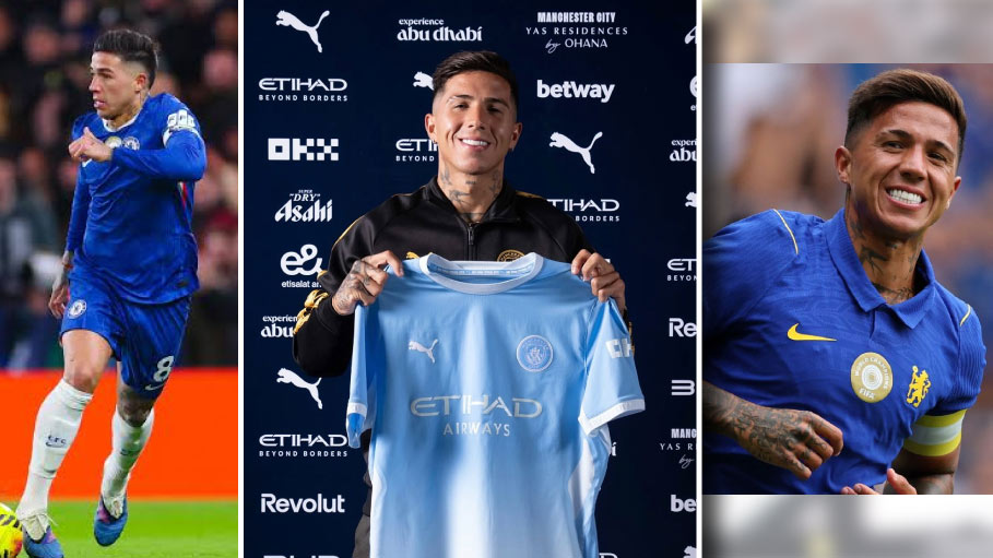 Enzo Fernandez Joins Manchester City for £125 Million in British Record Transfer