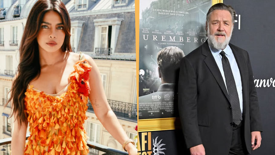Priyanka Chopra Jonas and Russell Crowe Team Up for Sci-Fi Thriller 'Bluefly'