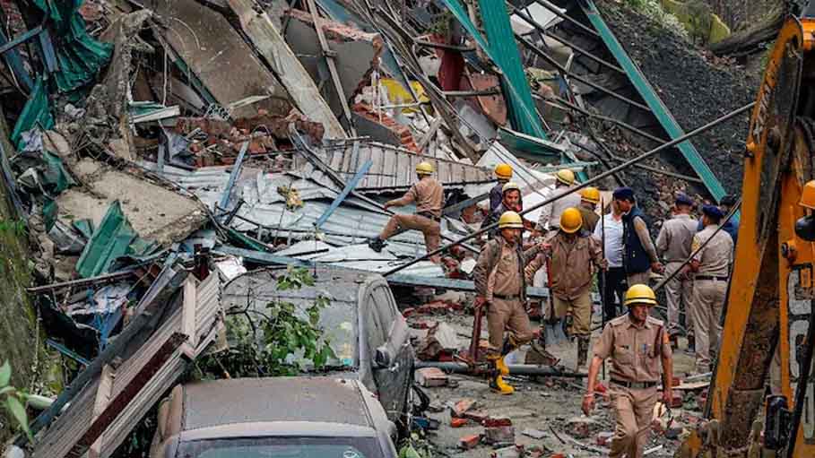 Building Collapses in Joshimath, Uttarakhand, Some Fear Trapped