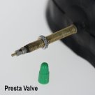 Presta valve on a Slime Self-Sealing Tube