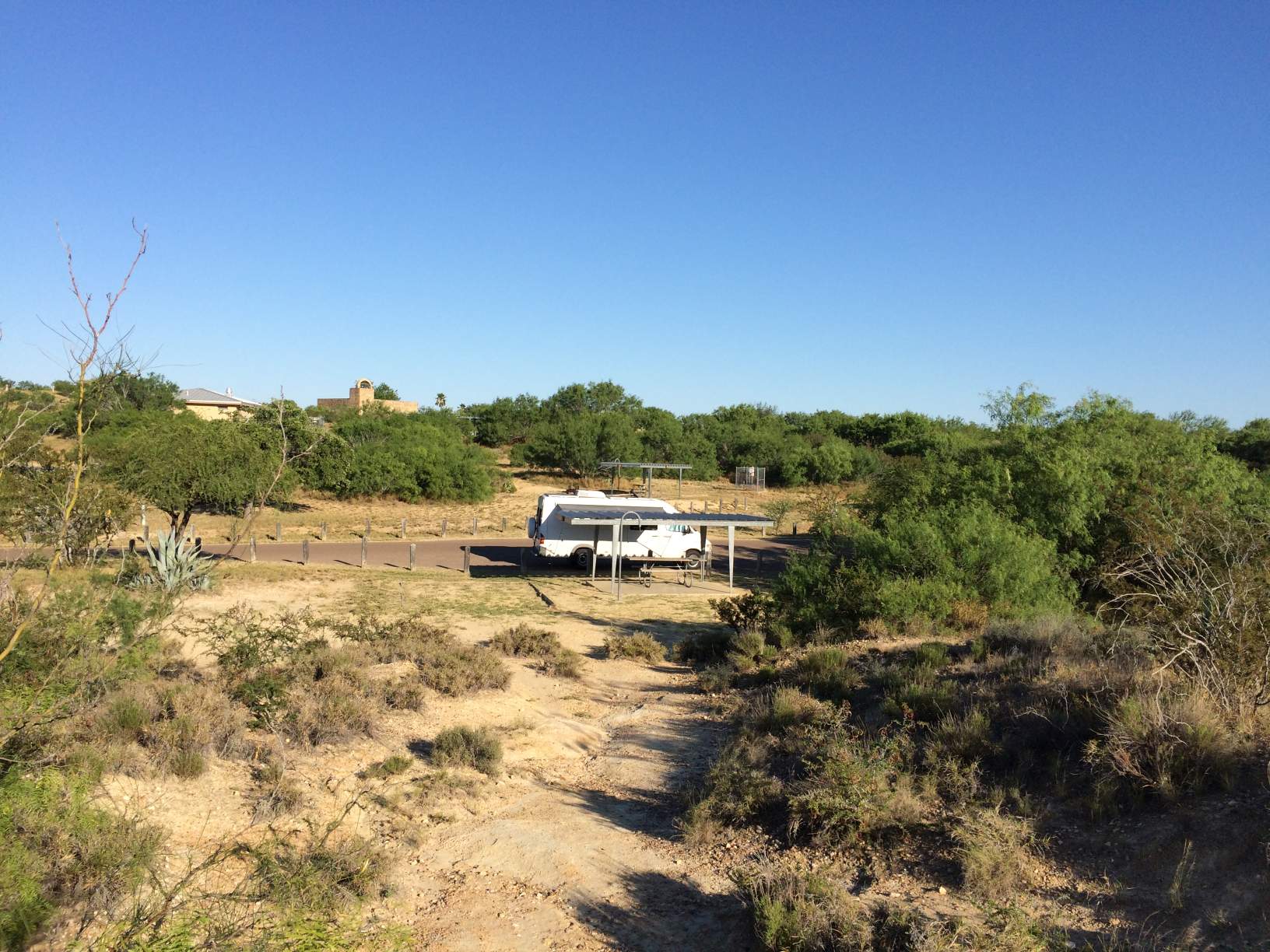 campsite Lake Casa Blanca State Park