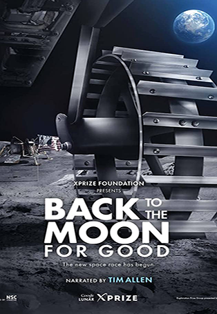 Back to the moon for good poster