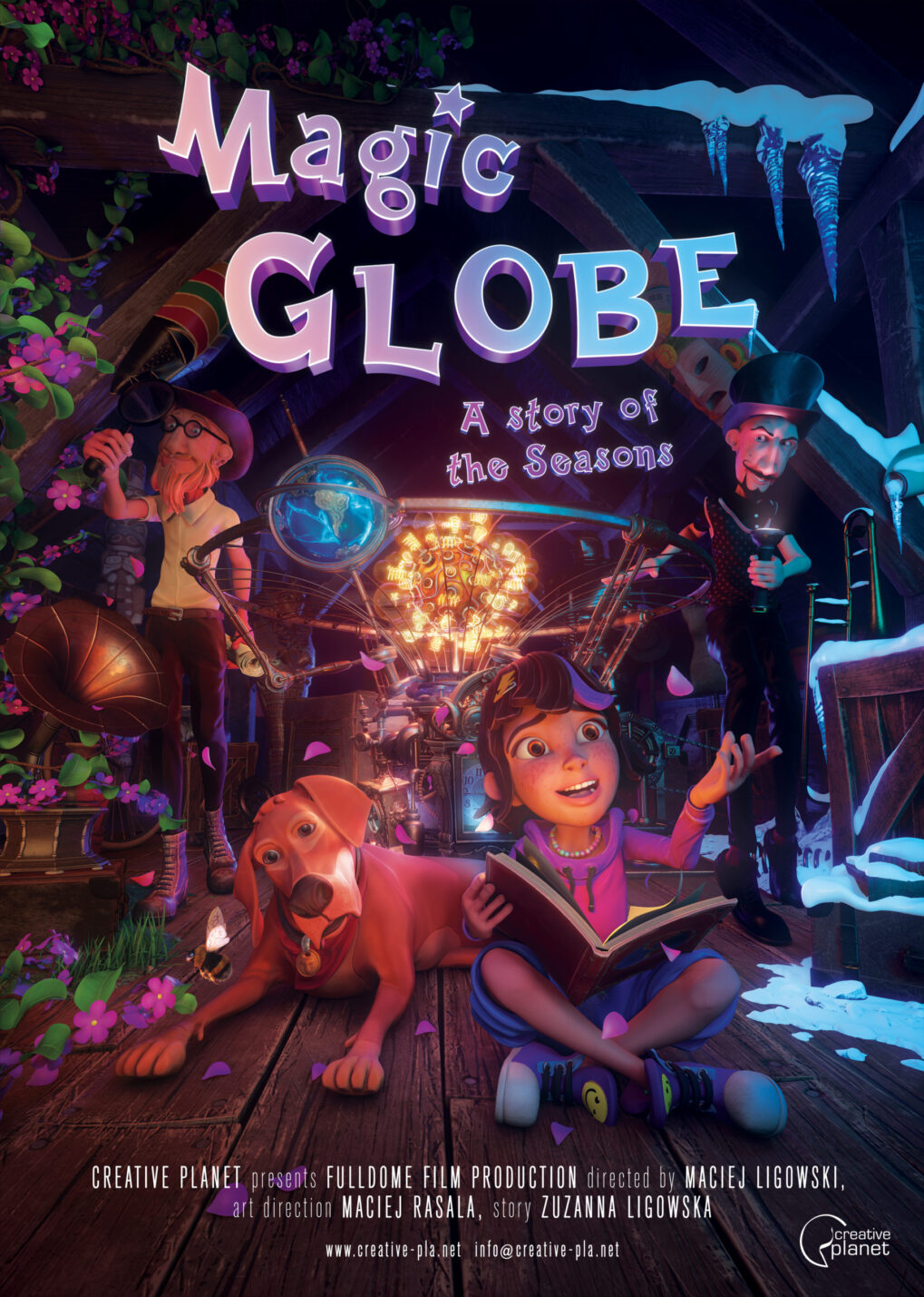 Magic Globe Poster