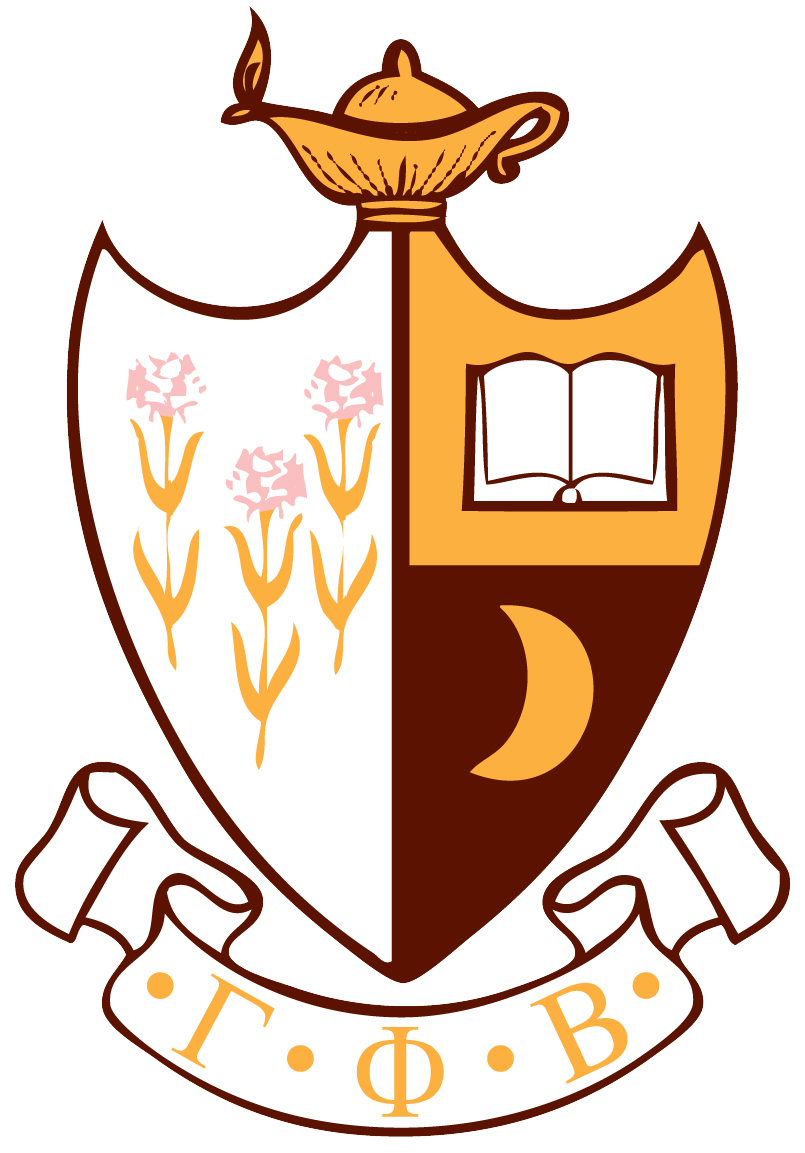 Gamma Phi Beta crest.