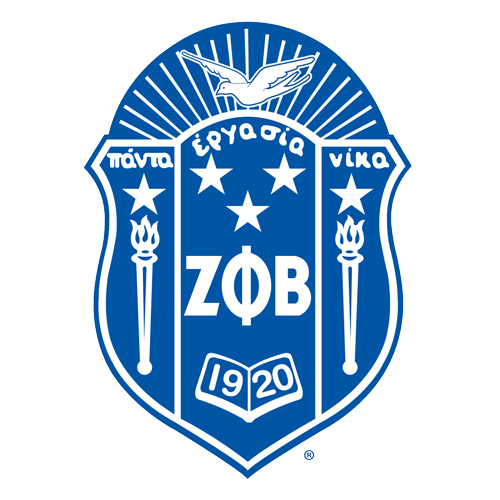 Zeta Phi Beta姐妹会的徽章.