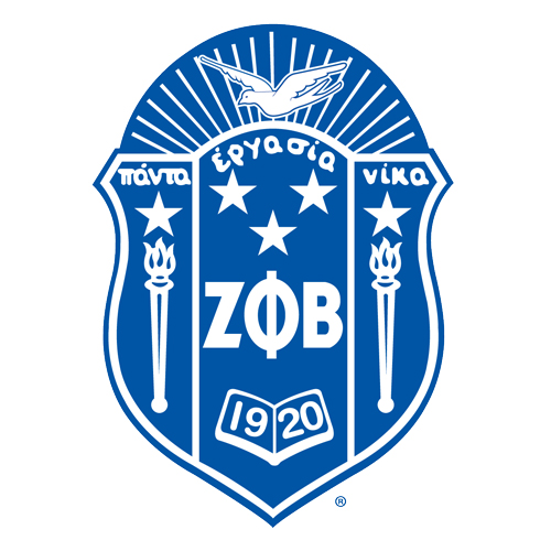 Zeta Phi Beta Sorority crest.