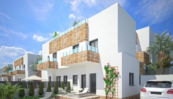 New Development of Terraced Houses in Polop de la Marina