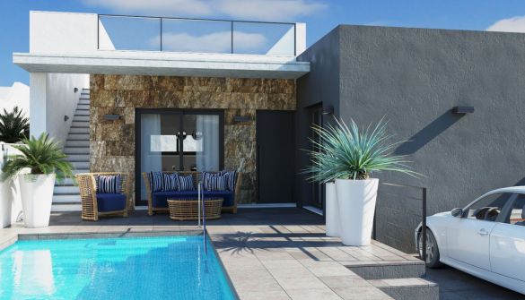 New Development of Terraced Houses in Formentera del Segura