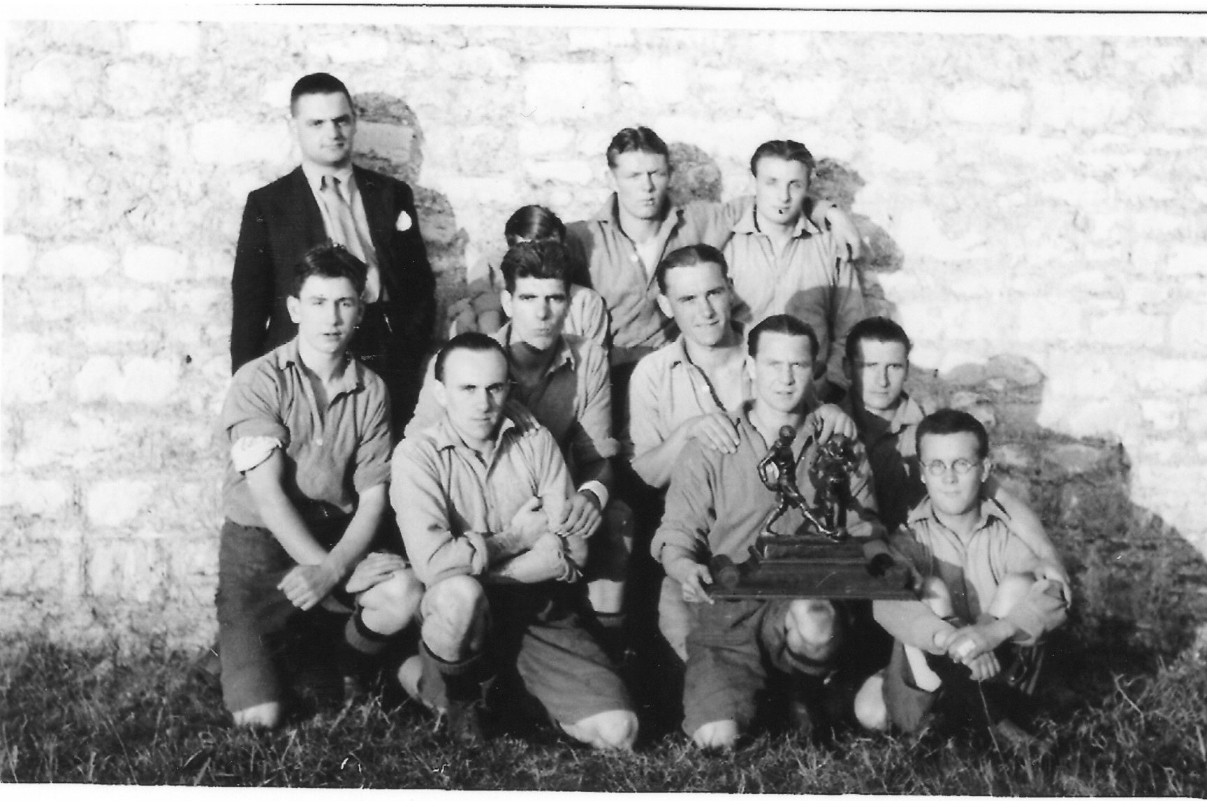 Inter House winners of the Football Competition 1936