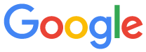 An example of a company logo, in this case the "Google" logo