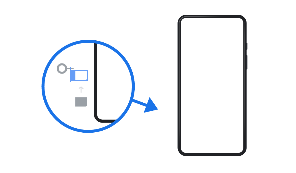 Find Serial Number from your phone's SIM card tray